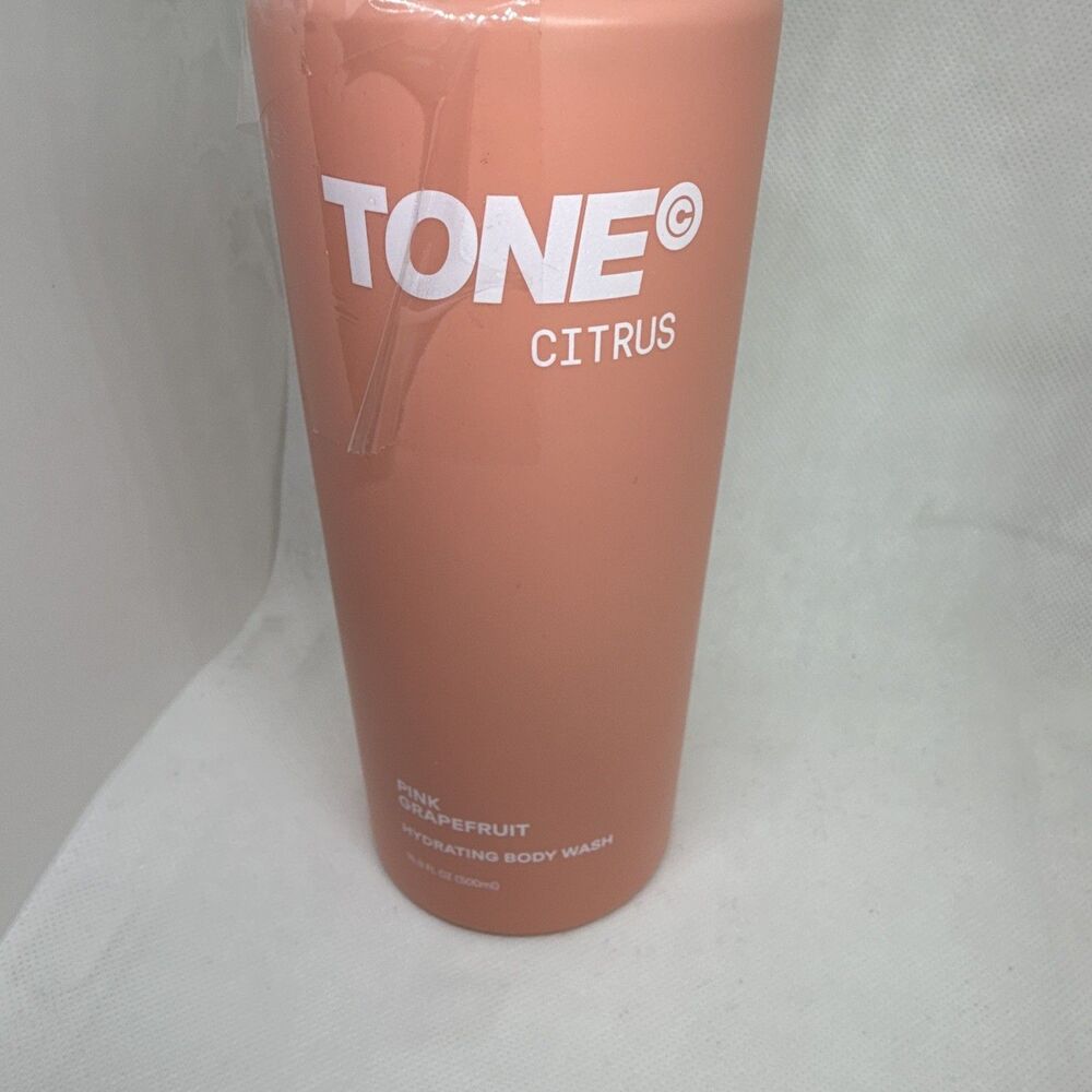 TONE Citrus Pink Grapefruit Hydrating Body Wash Liquid 16.9 fl oz (500 ml)